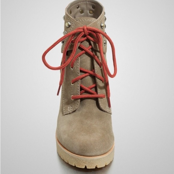 Guess Suede Wedge Booties - Picture 6 of 8